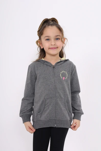 Toontoy Kız Çocuk Nakışlı Hırka - 8