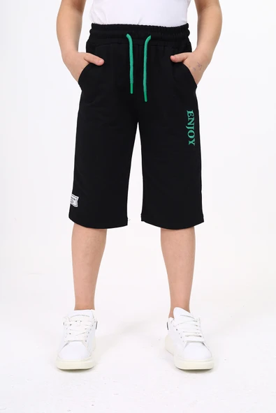 Toontoy Erkek Çocuk Enjoy Nakışlı Kapri - Resim 10