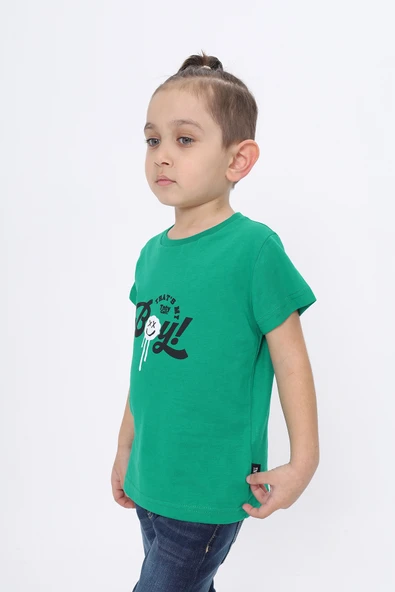 Toontoy Erkek Çocuk Baskılı Tişört - 3