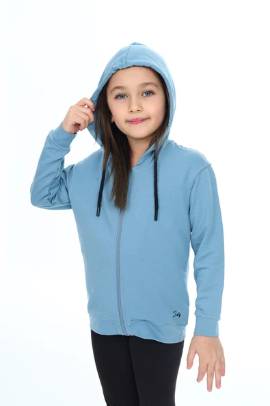 Toontoy Kız Çocuk Nakışlı Hırka - 8