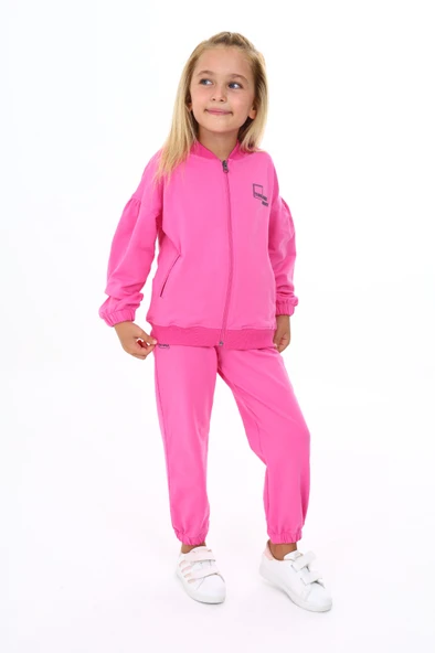 Toontoy Kız Çocuk You Are Best Yazılı Baskılı Eşofman Takım - 8