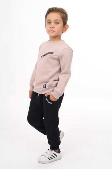 Toontoy Erkek Çocuk Nakışlı Eşofman Takım - 9