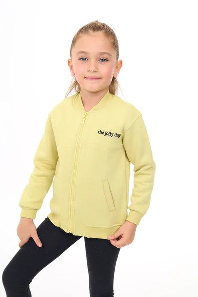 Toontoy Kız Çocuk Nakışlı Hırka - 12