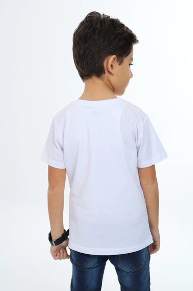 Toontoy Erkek Çocuk Trex Baskılı Tişört - 4