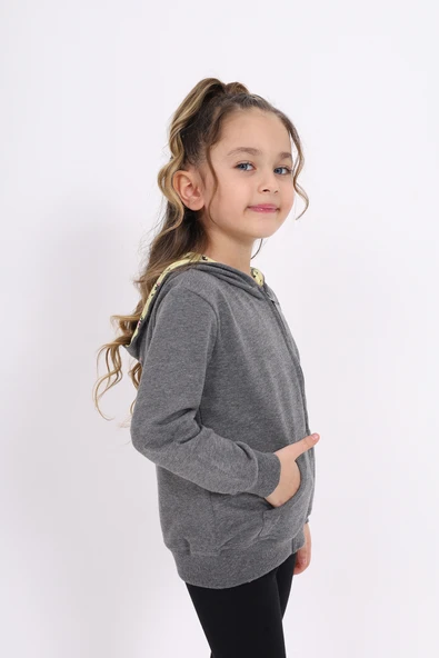 Toontoy Kız Çocuk Nakışlı Hırka - 10