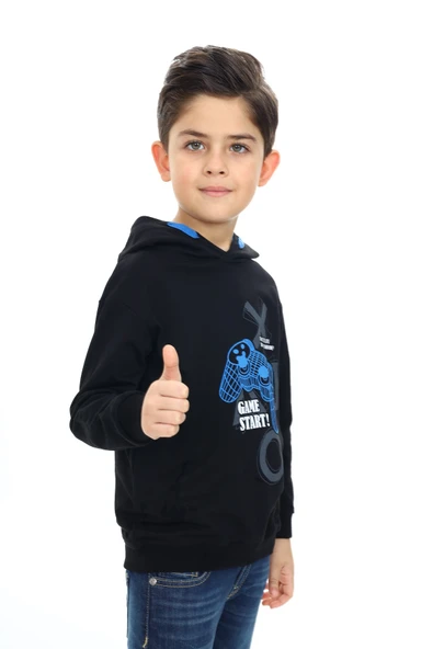 Toontoy Erkek Çocuk Baskılı Sweatshirt - Resim 7