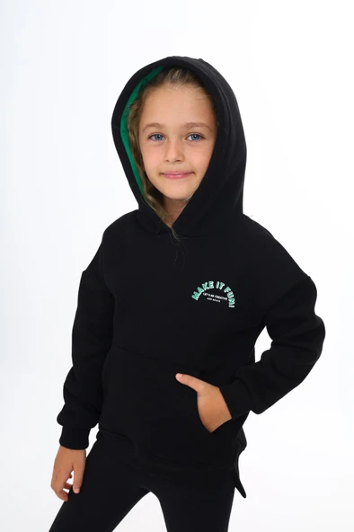 Toontoy Kız Çocuk Baskılı Sweatshirt - 9