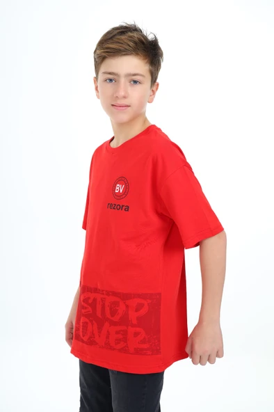 Toontoy Erkek Çocuk  Bv Baskılı Tişört - 2