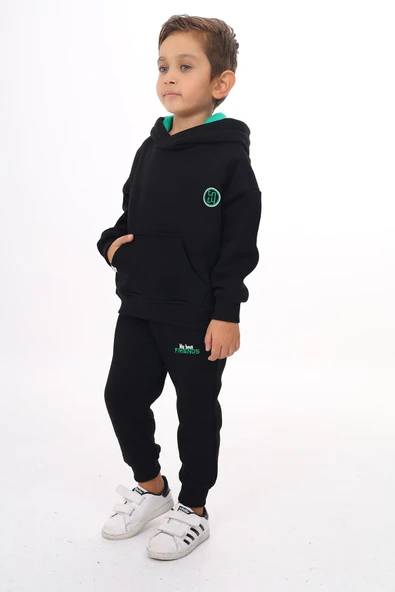 Toontoy Erkek Çocuk Nakışlı Eşofman Takım - 6