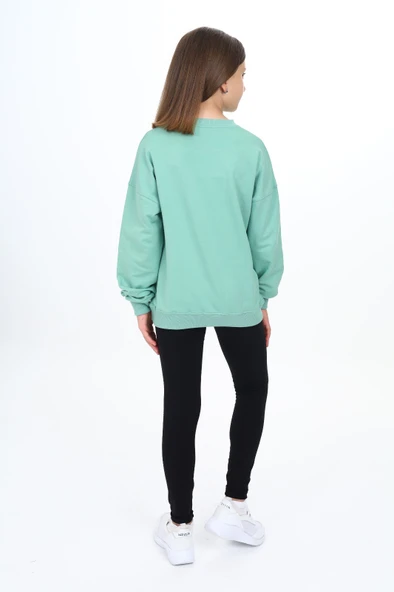 Toontoy Kız Çocuk Good Thıngs Baskılı Taytlı Takım - 9