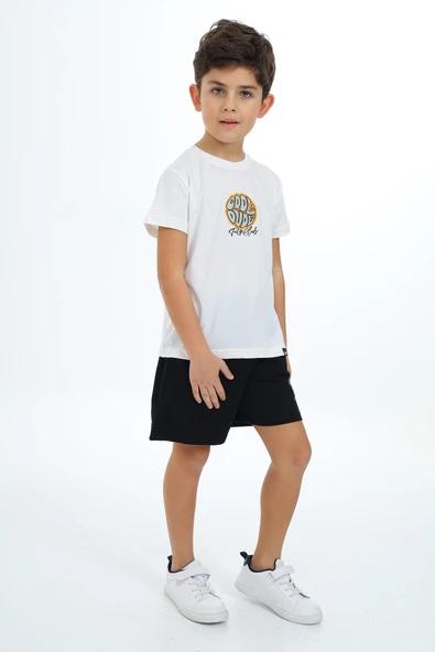 Toontoy Erkek Çocuk Baskılı Şortlu Takım - 11