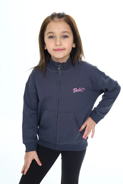 Toontoy Kız Çocuk Baskılı Hırka - 3