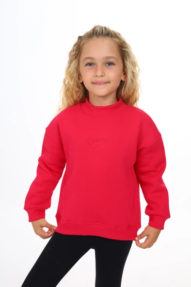 Toontoy Kız Çocuk Nakışlı Sweatshirt - 11