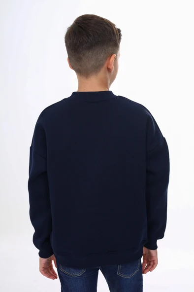 Toontoy Erkek Çocuk Nakışlı Sweatshirt - Resim 10