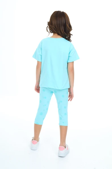 Toontoy Kız Çocuk Shıne On Baskılı Kaprili Takım - 10