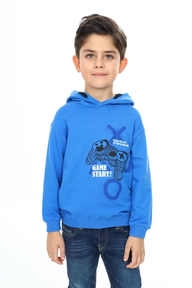 Toontoy Erkek Çocuk Baskılı Sweatshirt - Resim 3