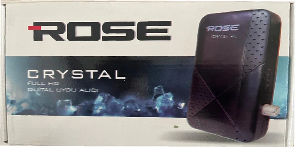 ROSE CRYSTAL MİNİ KUTU YUVARLAK GÖZ FULL HD UYDU ALICISI