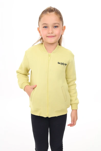 Toontoy Kız Çocuk Nakışlı Hırka - 11