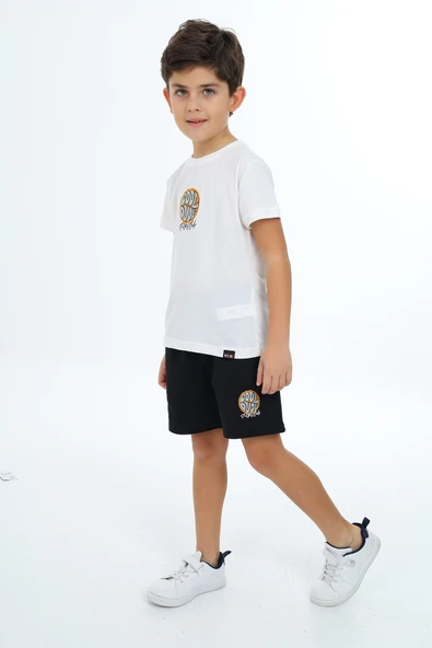 Toontoy Erkek Çocuk Baskılı Şortlu Takım - 10