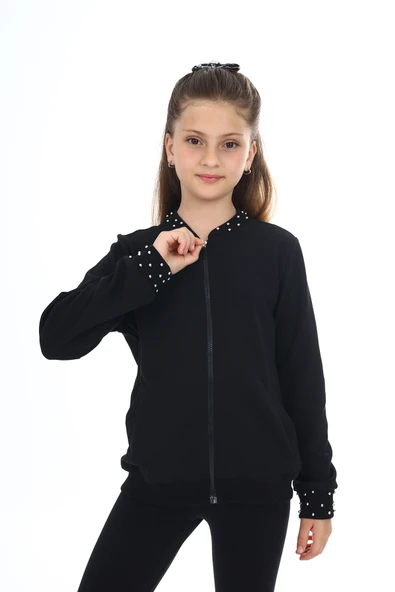 Toontoy Kız Çocuk Okul Hırka - 6