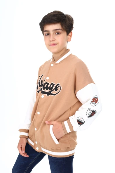 Toontoy Erkek Çocuk Baskılı Kolej Hırka - 10