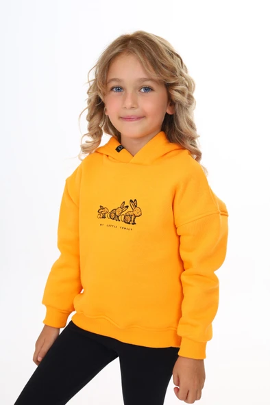 Toontoy Kız Çocuk Baskılı Sweatshirt - 10