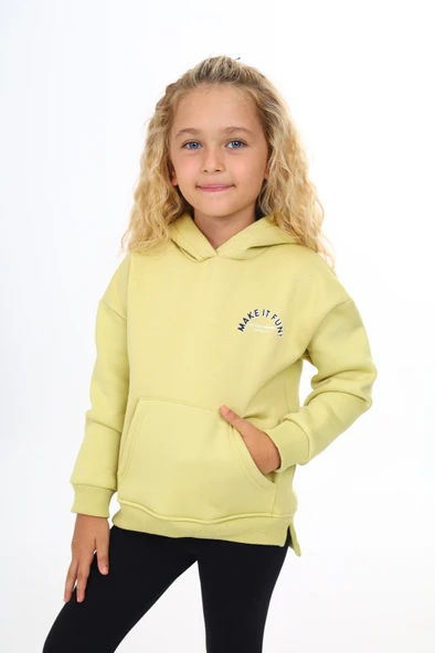 Toontoy Kız Çocuk Baskılı Sweatshirt - 6