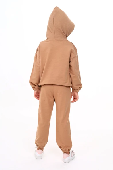 Toontoy Kız Çocuk Armalı Eşofman Takım - 10