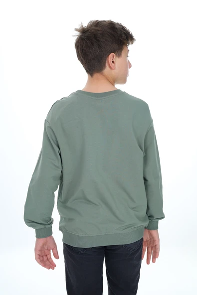 Toontoy Erkek Çocuk New Project  Baskılı Sweatshirt - 8