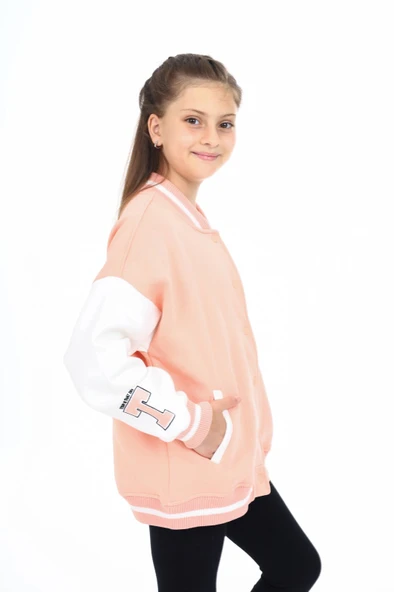 Toontoy Kız Çocuk Kolej Hırka - 8