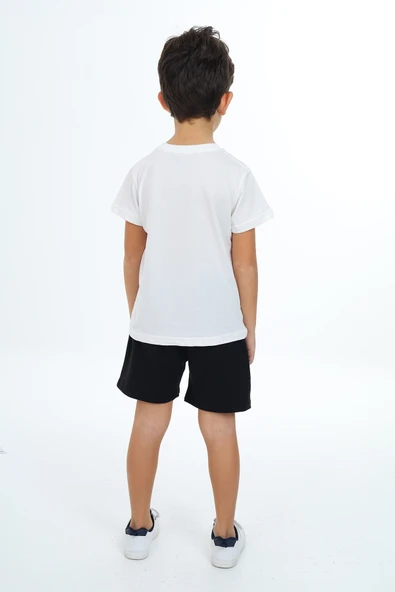 Toontoy Erkek Çocuk Baskılı Şortlu Takım - 12