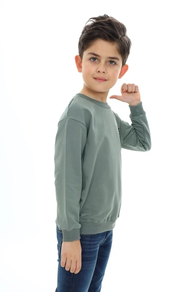Toontoy Erkek Çocuk Baskılı Sweatshirt - 9