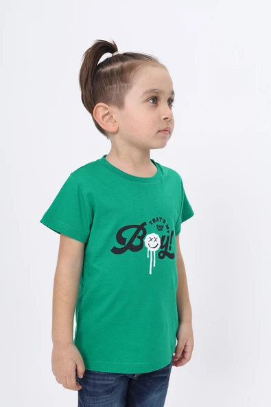 Toontoy Erkek Çocuk Baskılı Tişört - 2