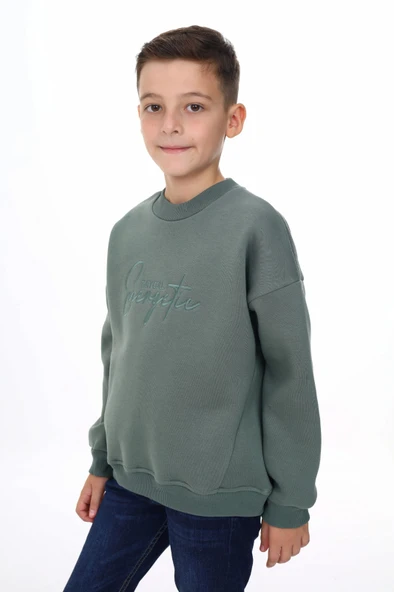 Toontoy Erkek Çocuk Nakışlı Sweatshirt - Resim 6