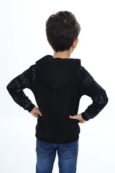 Toontoy Erkek Çocuk Nakışlı Sweatshirt - Resim 12