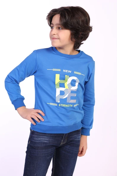 Toontoy Erkek Çocuk Baskılı Sweatshirt