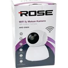 ROSE WİFİ KAMERA AHD-20600 2MP 1080P ÇİFT ANTENLİ WİFİ İÇ MEKAN GÜVENLİK KAMERASI