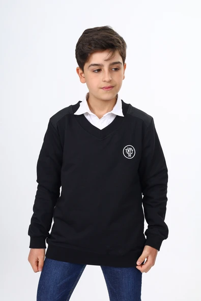 Toontoy Erkek Çocuk Okul Baskılı Sweatshirt - 2