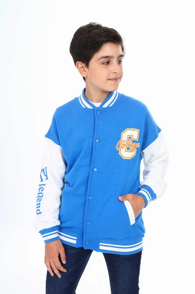 Toontoy Erkek Çocuk Baskılı Kolej Hırka - 3