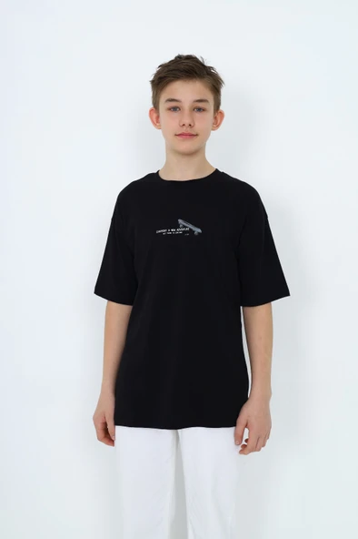 Toontoy Erkek Çocuk Kaykay  Baskılı Tişört ürün görseli 1