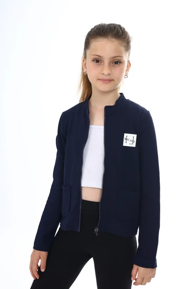 Toontoy Kız Çocuk Okul Hırka - 6