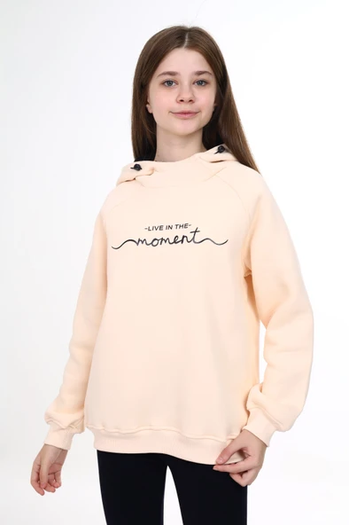Toontoy Kız Çocuk Baskılı Sweatshirt - 12
