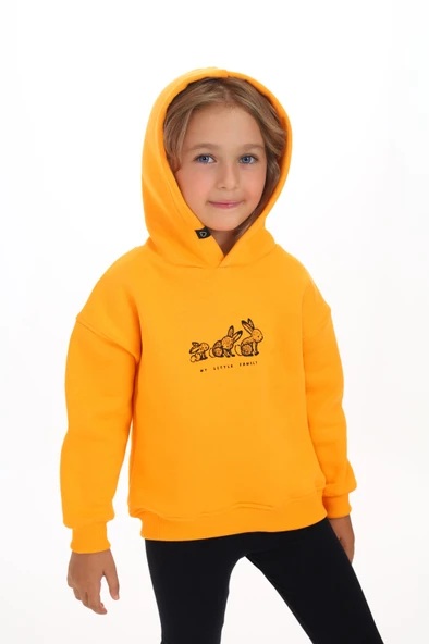 Toontoy Kız Çocuk Baskılı Sweatshirt - 12