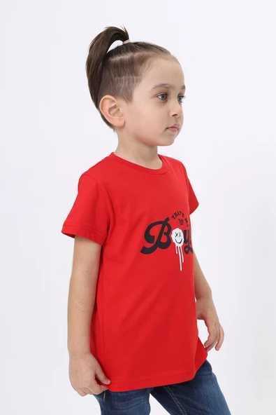 Toontoy Erkek Çocuk Baskılı Tişört - 6