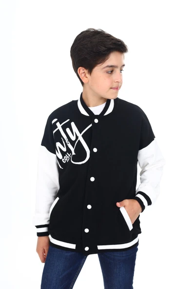 Toontoy Erkek Çocuk Baskılı Kolej Hırka - 10