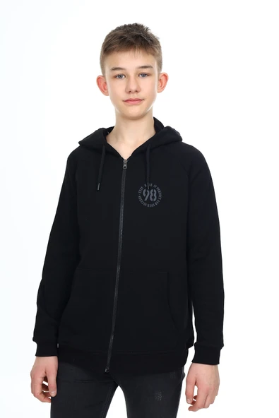 Toontoy Erkek Çocuk Baskılı Hırka - 3