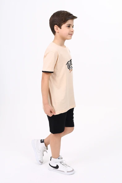 Toontoy Erkek Çocuk Baskılı Şortlu Takım - 7