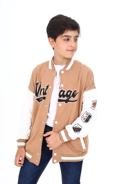 Toontoy Erkek Çocuk Baskılı Kolej Hırka - 12