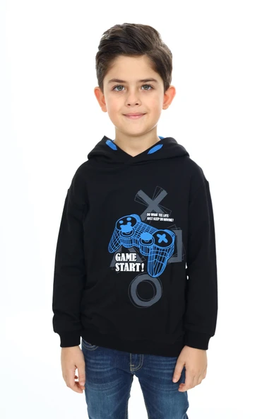 Toontoy Erkek Çocuk Baskılı Sweatshirt ürün görseli 1