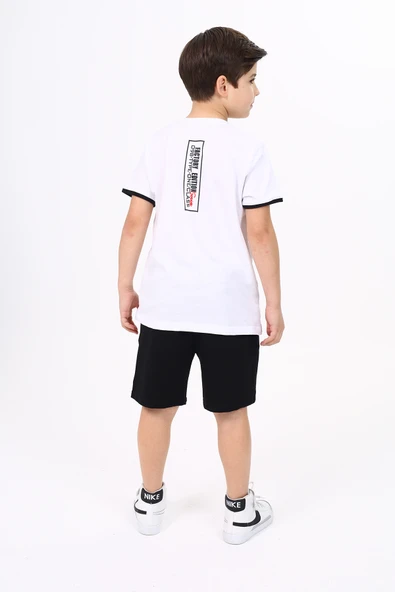 Toontoy Erkek Çocuk Baskılı Şortlu Takım - 5